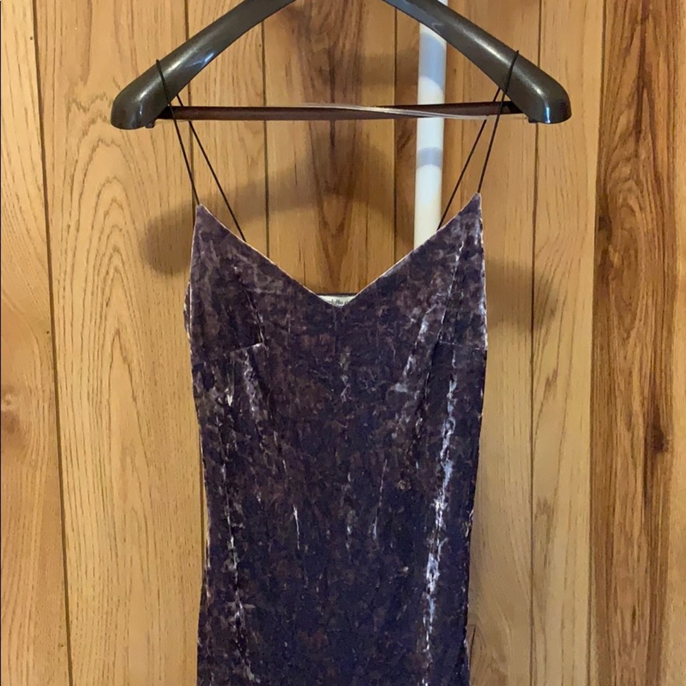 Gray/blue Dress